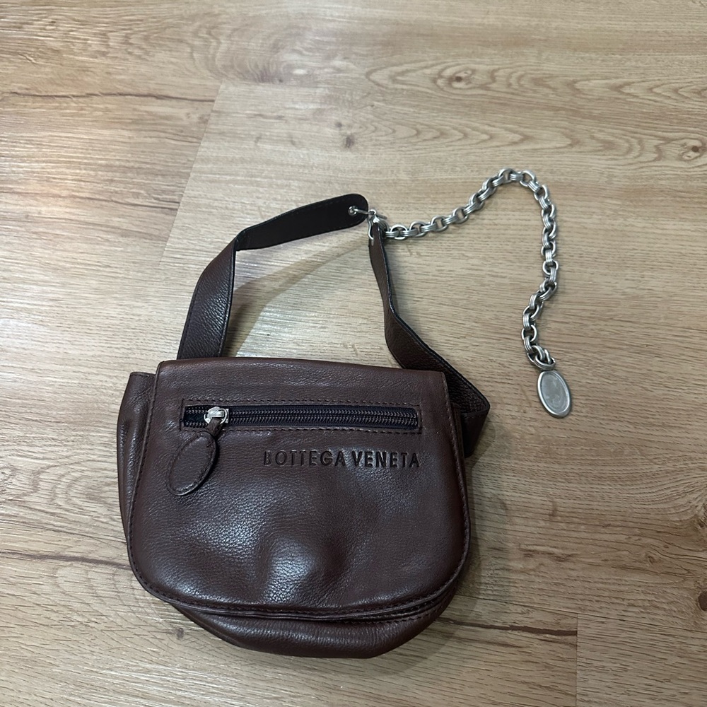 Bottega veneta leather vintage belt bag